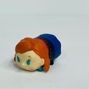 Disney tsum tsum anna frozen toy 1.25x2 inch figure collectible red hair pvc
